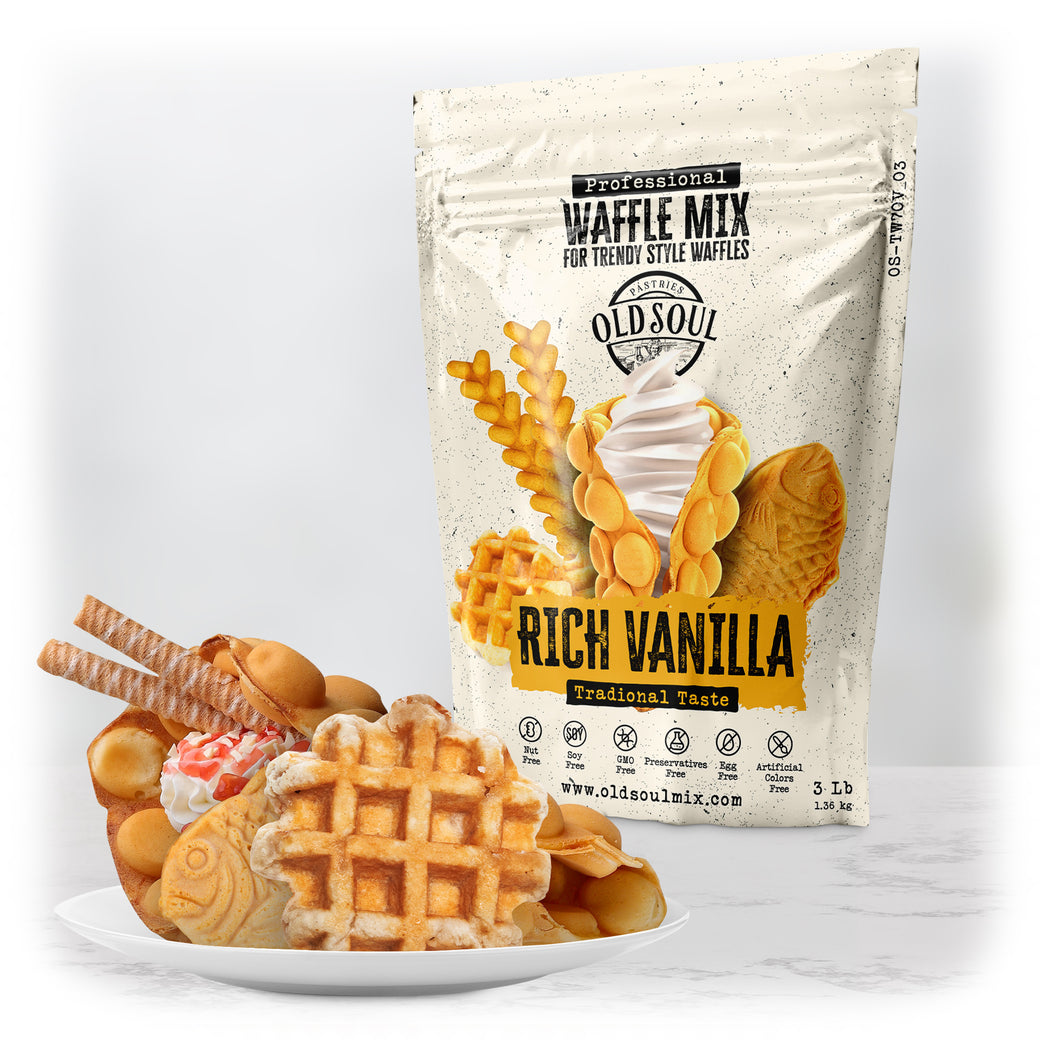 Trendy Waffle Mix / 3 Lbs